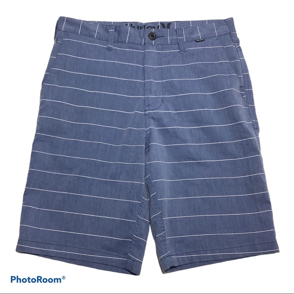 Hurley Shorts Nike Dri-Fit Technology Size 30 Blue